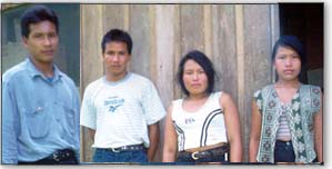 Promotores de la comunidad Secoya -San Pablo